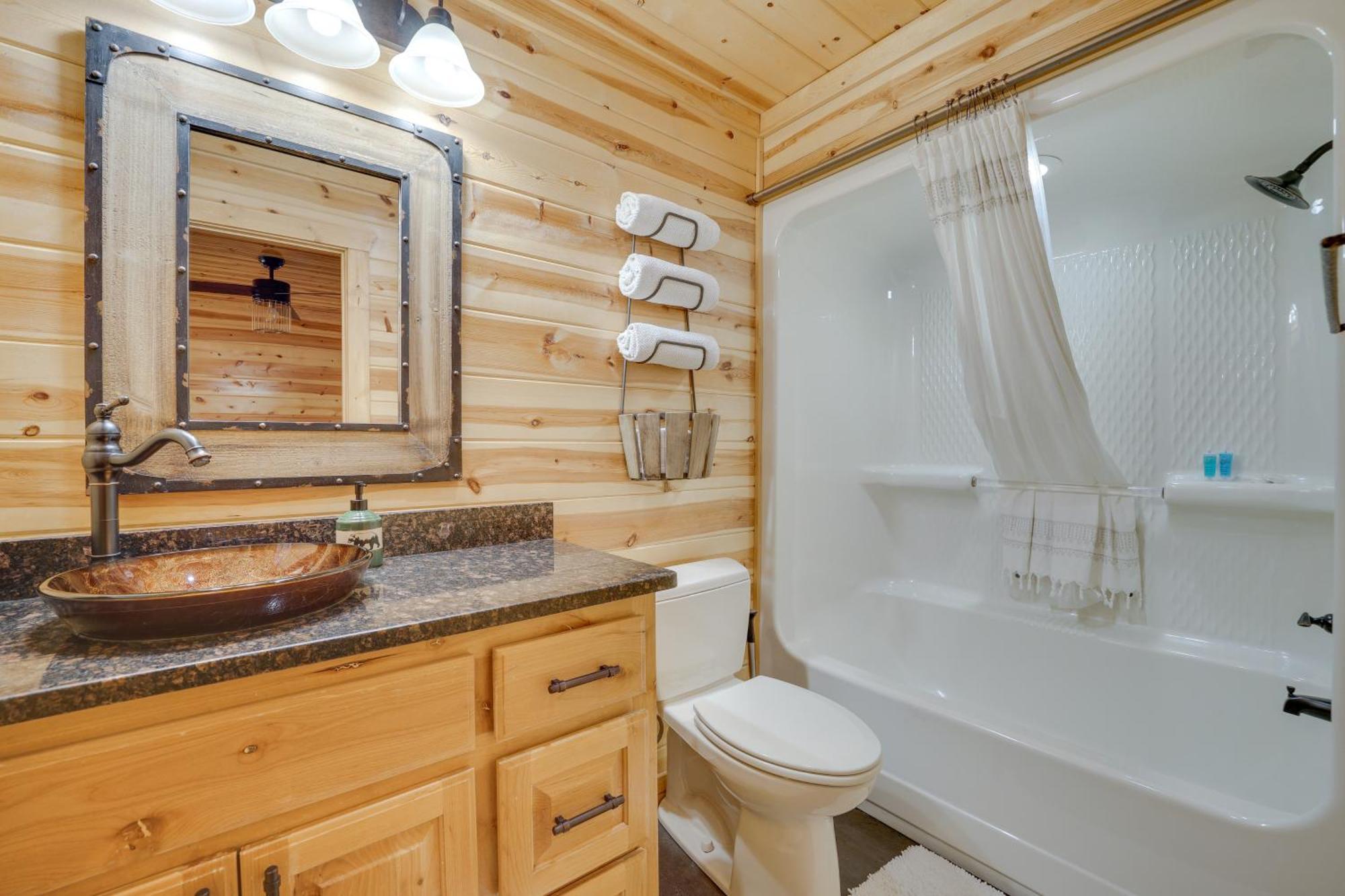 Penny Lane Lodge Broken Bow Cabin Less Than 6 Mi To Lake Eksteriør billede