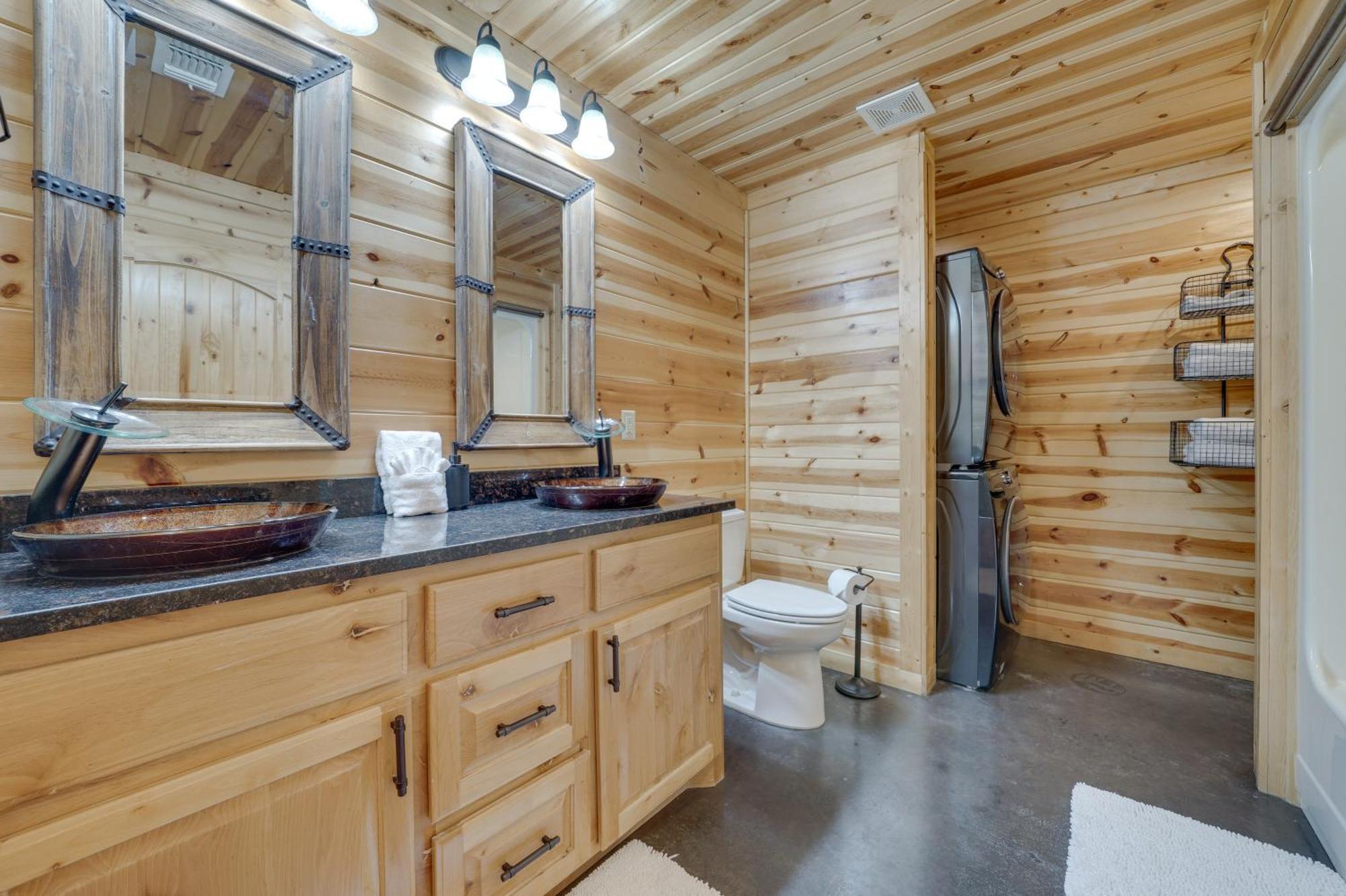 Penny Lane Lodge Broken Bow Cabin Less Than 6 Mi To Lake Eksteriør billede