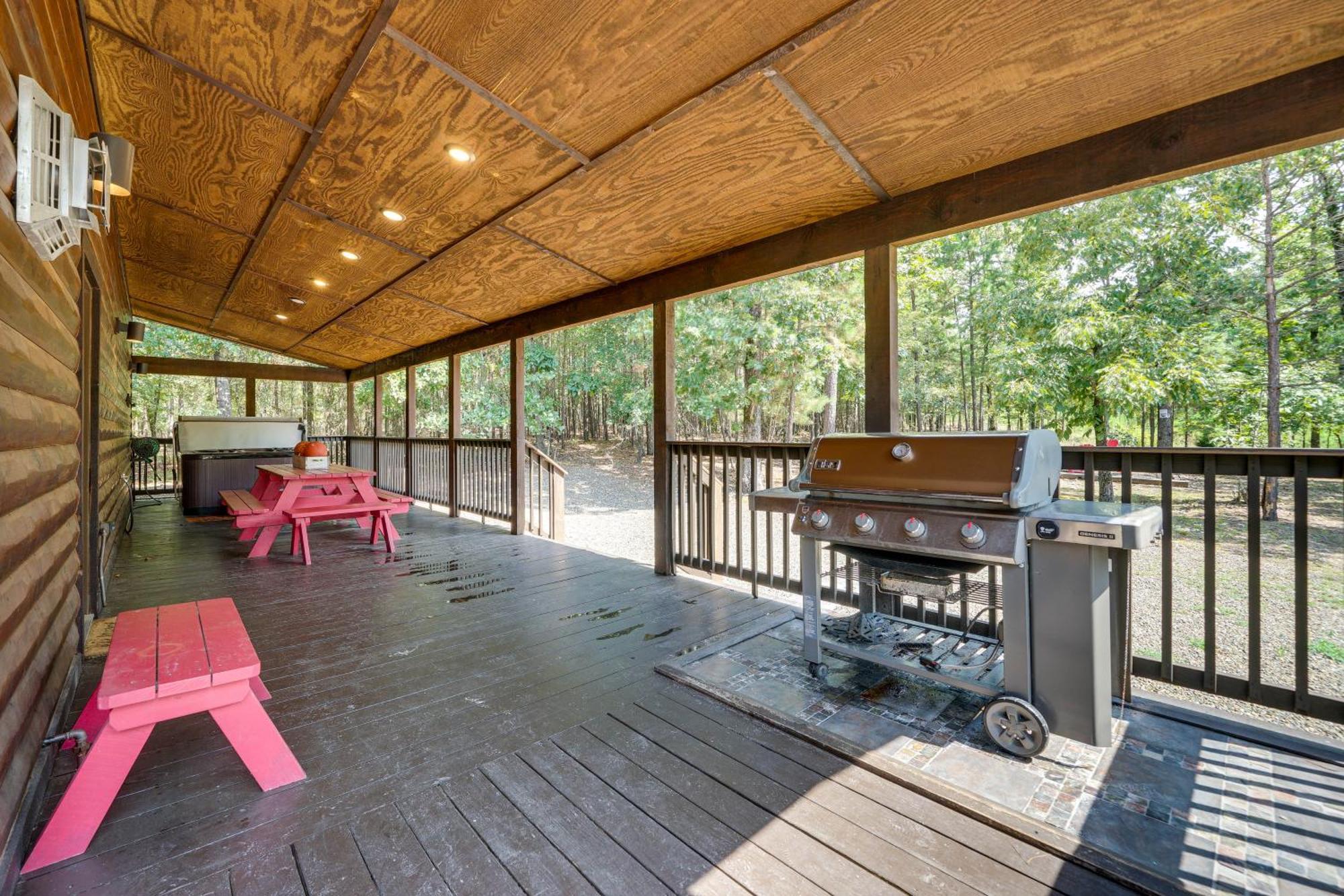 Penny Lane Lodge Broken Bow Cabin Less Than 6 Mi To Lake Eksteriør billede