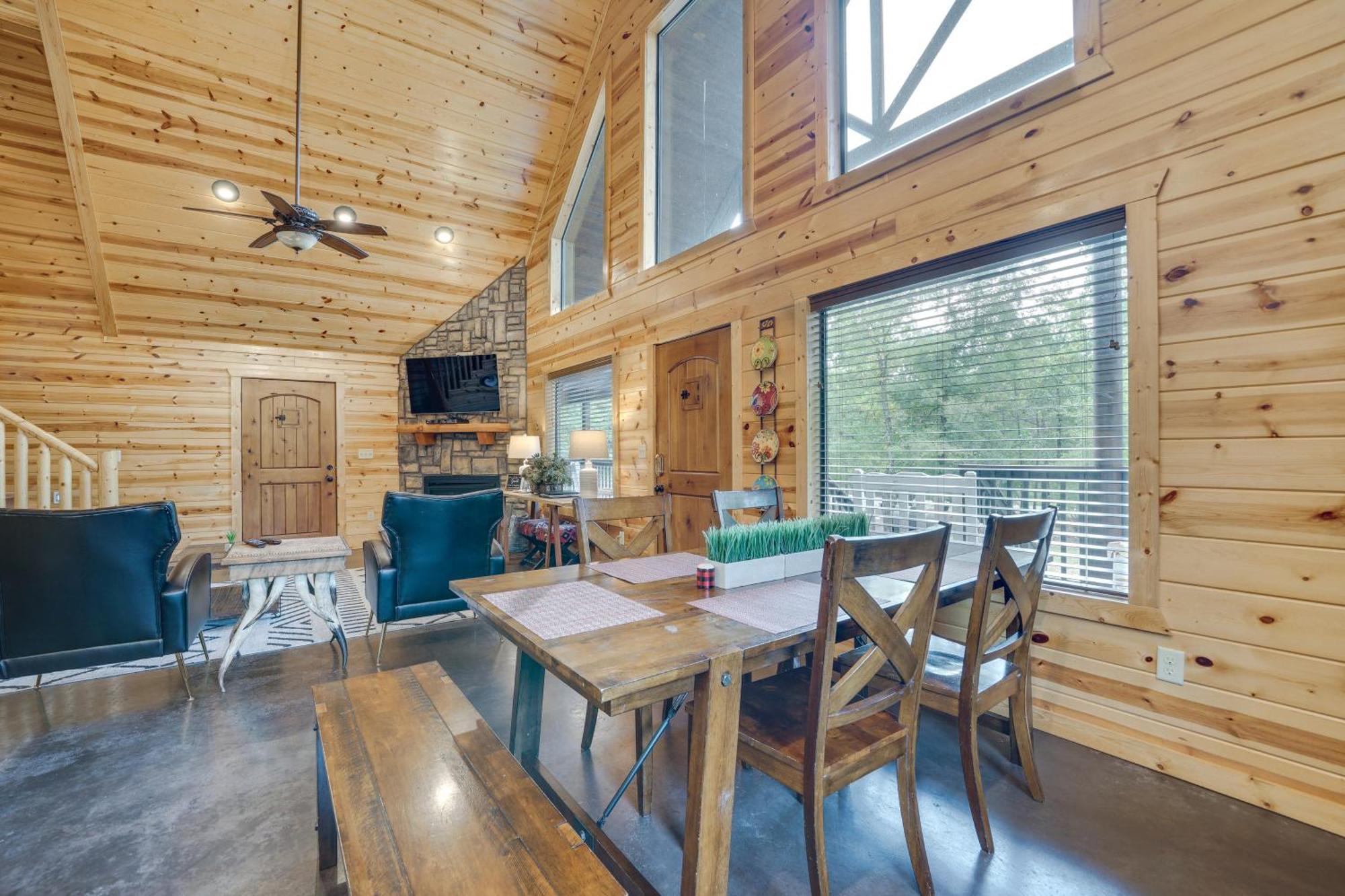 Penny Lane Lodge Broken Bow Cabin Less Than 6 Mi To Lake Eksteriør billede