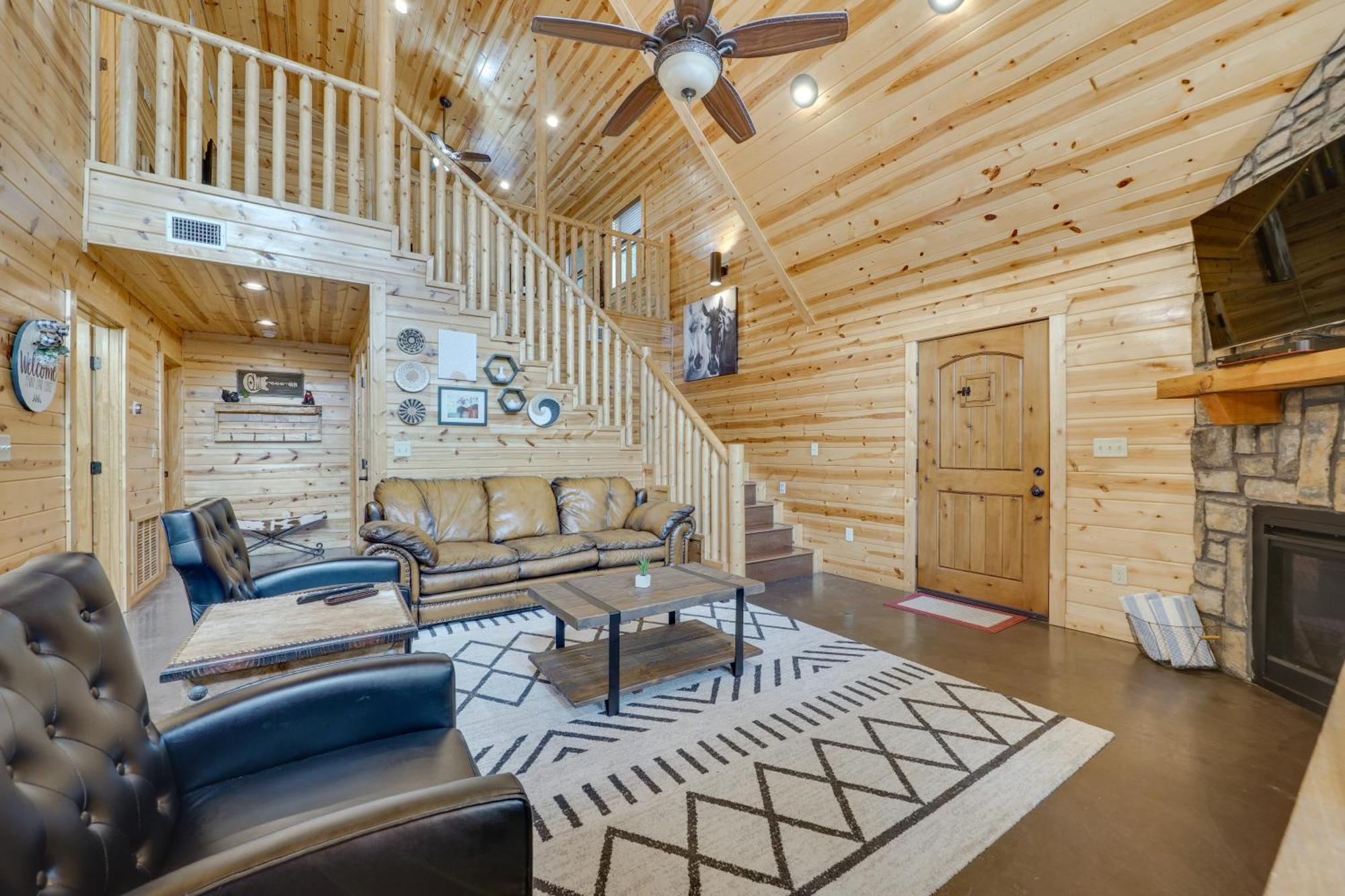 Penny Lane Lodge Broken Bow Cabin Less Than 6 Mi To Lake Eksteriør billede