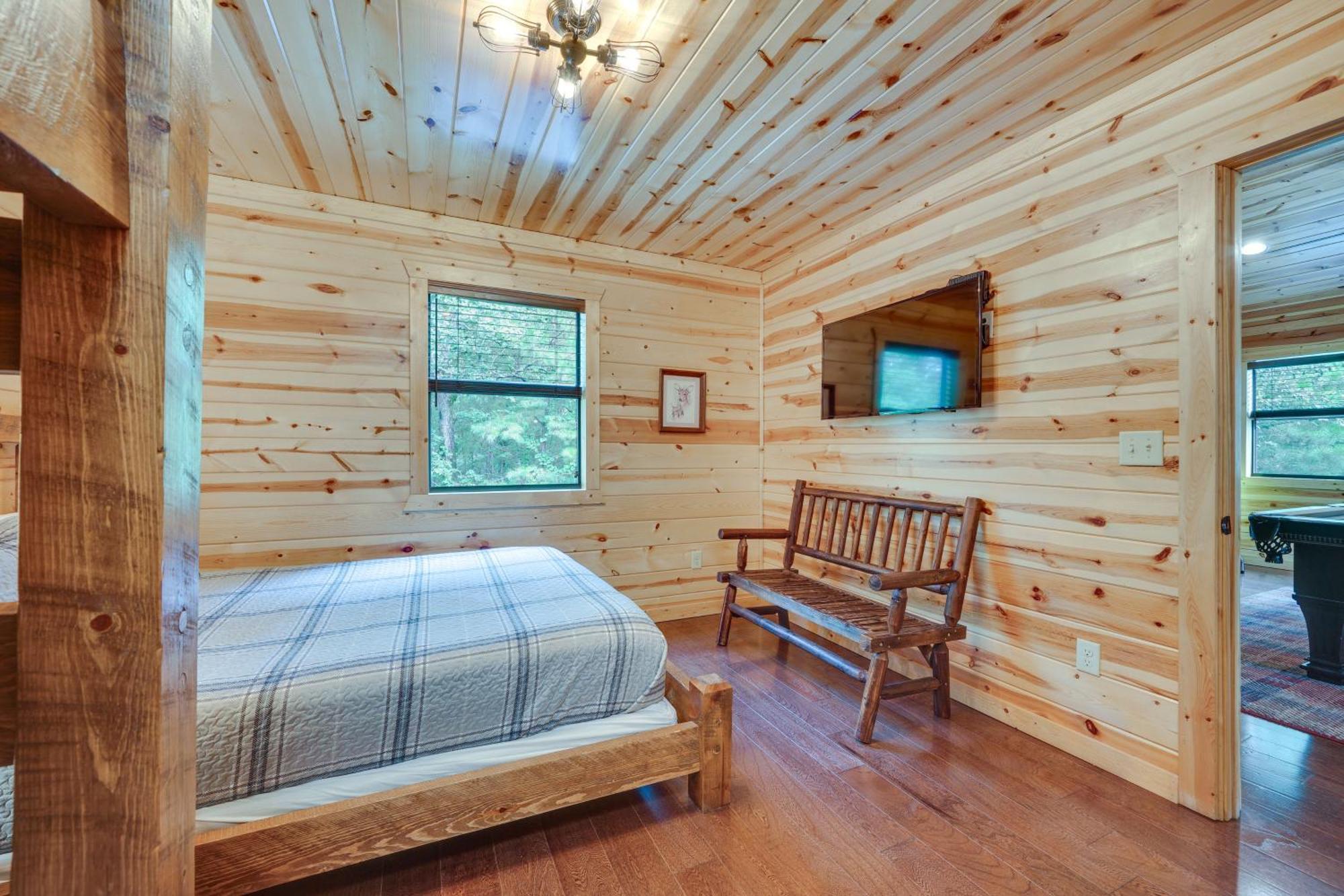 Penny Lane Lodge Broken Bow Cabin Less Than 6 Mi To Lake Eksteriør billede
