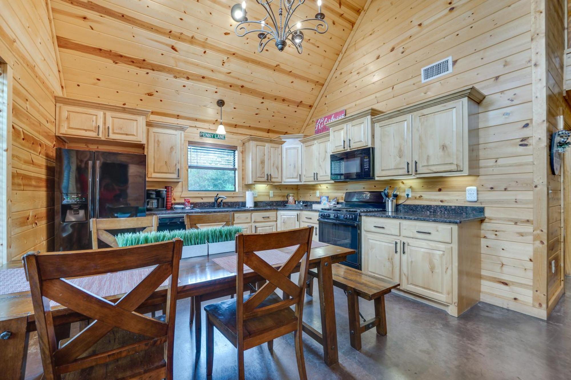 Penny Lane Lodge Broken Bow Cabin Less Than 6 Mi To Lake Eksteriør billede